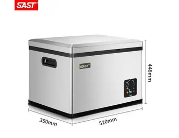 chinaSAST 32L автомобильный домашний компрессорный холодильник с небольшой морозильной камерой, рефрижераторный компрессор, мини-холодильник 12V / 24V 100-220-240 В