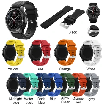 для Gear для Galaxy Watch 46 мм ремешок браслет с потеющей петлей браслет
