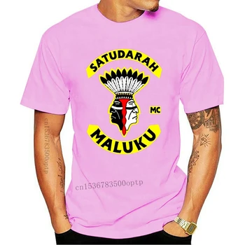 Новая популярная мужская футболка Satudarah Mc World Maluku Motorcycle 2021 года для взрослых, крутая мужская футболка с принтом